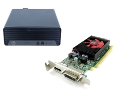 HP PC 600 G6 SFF INTEL i5-10400F 16GB DDR4 256GB NVME SSD SK.RADEON R5 430 2gb - Ricondizionato